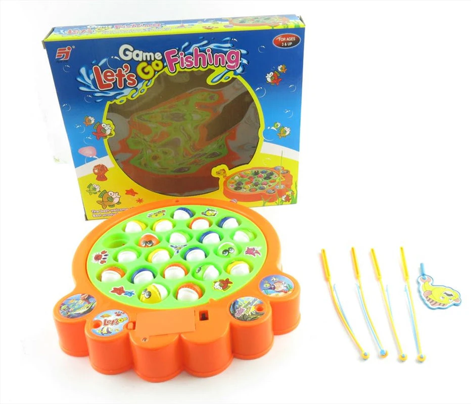 Battery Operated Lets Go Fishing Game