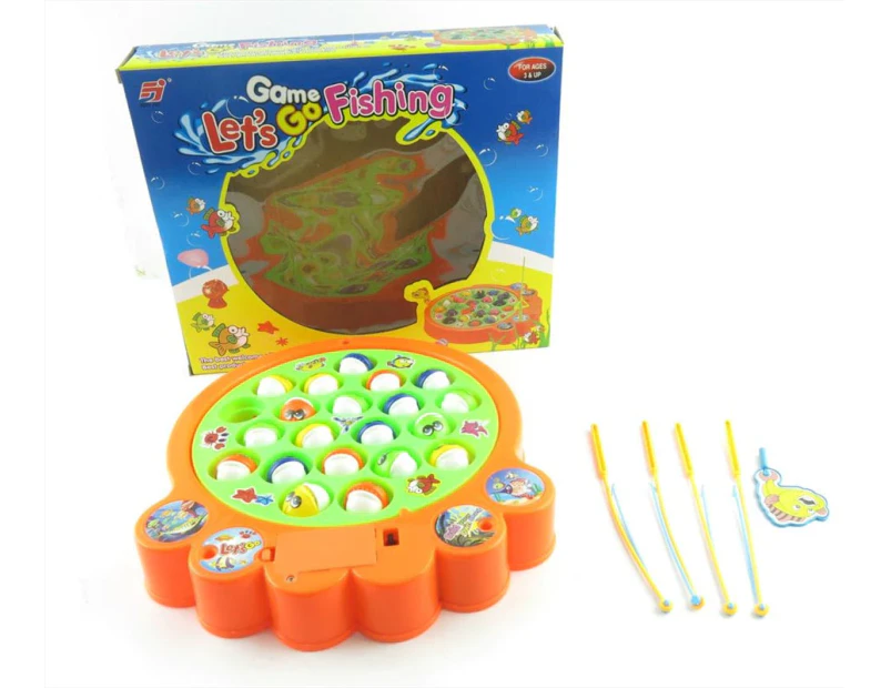 Battery Operated Lets Go Fishing Game