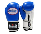 Morgan V2 Platinum Leather  Sparring Gloves - Black