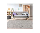 Lotus Grey Contemporary Rug