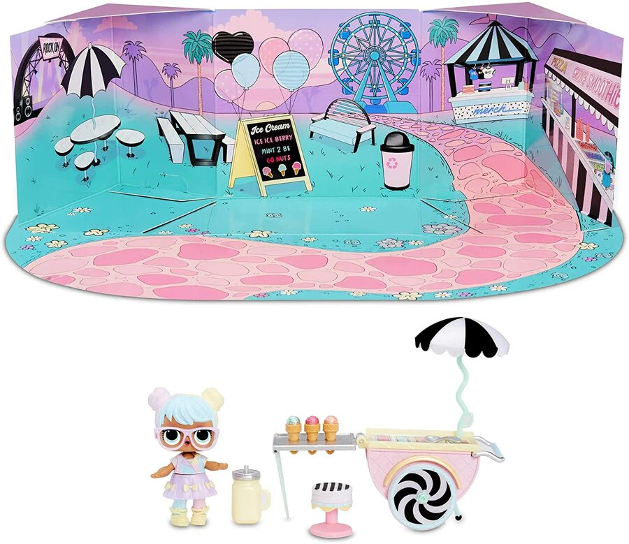 LOL Surprise Furniture With Doll Series 2 [Pack: Ice Cream Pop-Up with Bon]