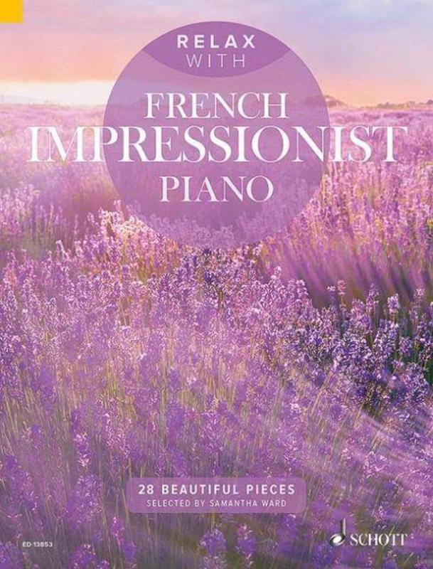 Relax With French Impressionist Piano (Softcover Book)