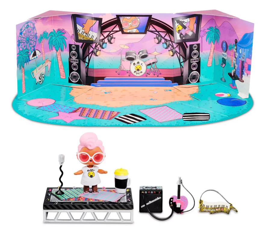 LOL Surprise Furniture With Doll Series 2 - Music Festival & Grunge Grrrl