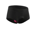Women Bike Underwear 3D Gel Padded - Black