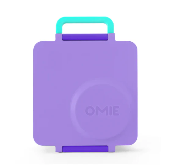 Omie Omiebox Hot & Cold Bento Lunchbox - Purple Plum