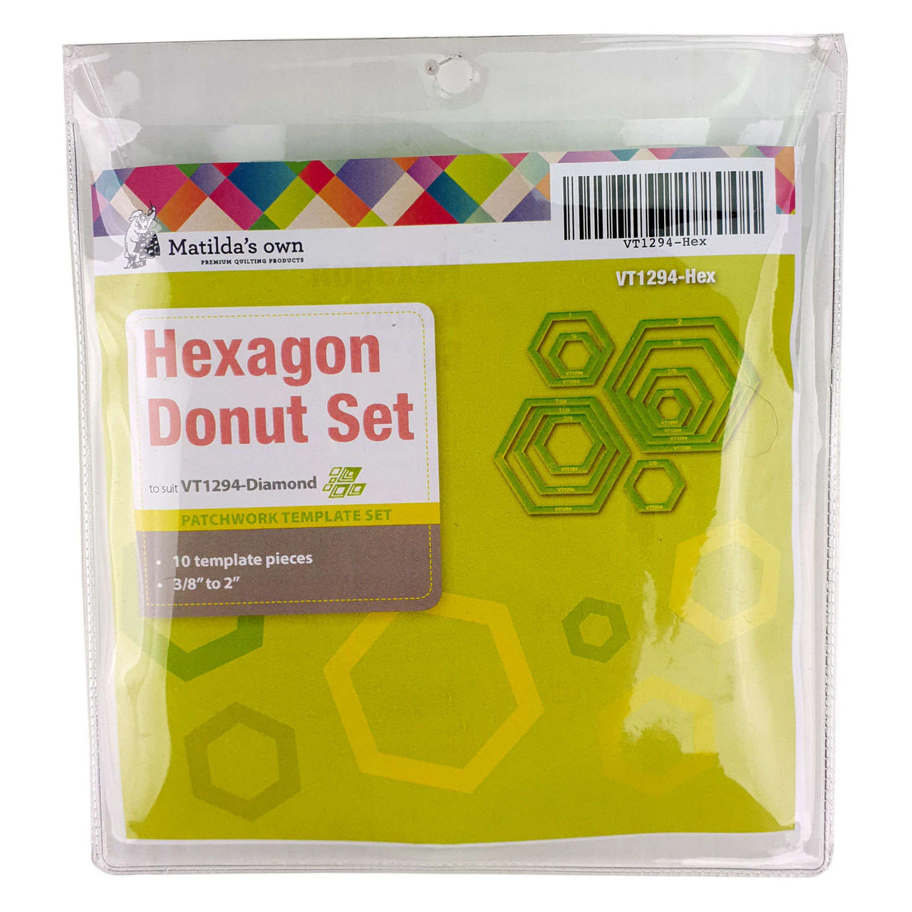 Matildas Own Hexagon Donut Template Set