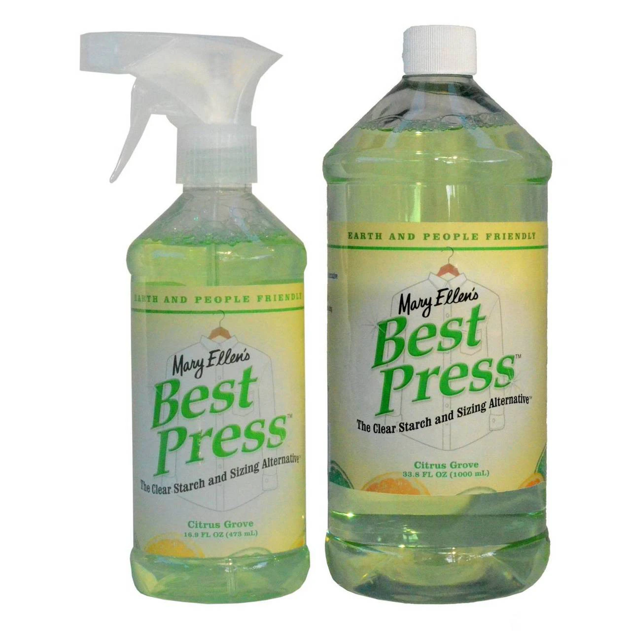 Mary Ellens Best Press Spray Starch Citrus Grove 1L and 473ml