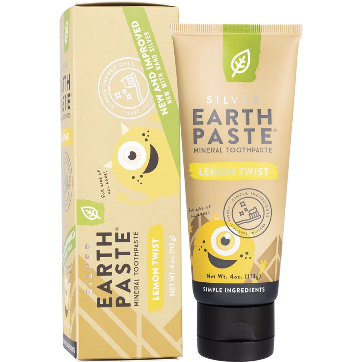 Earthpaste Toothpaste (Lemon Twist) - 113g