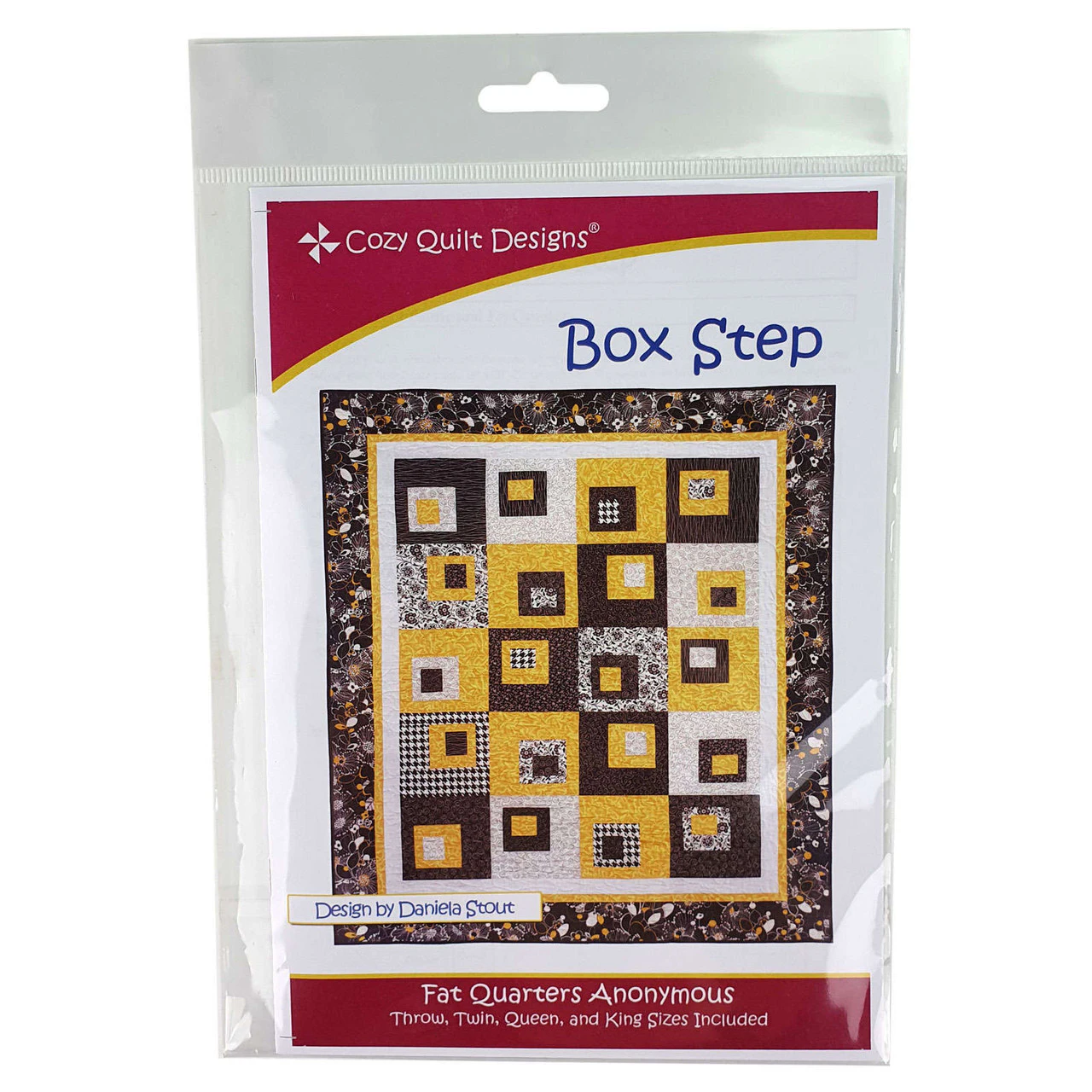 Box Step Quilt Pattern By Cozy Quilt Designs Quilting Sewing