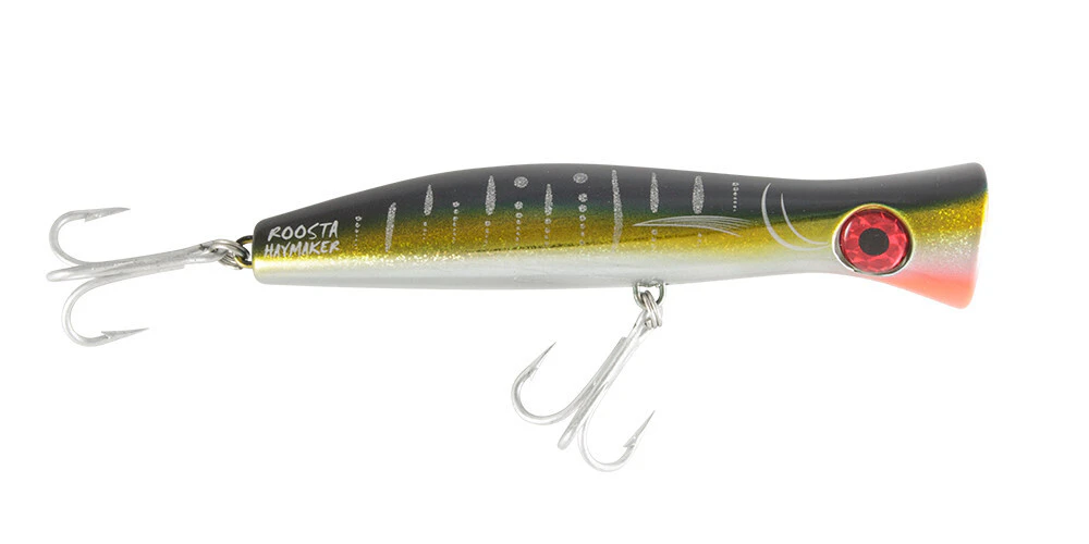 Halco Haymaker Roosta Popper 195mm Fishing Lure #Yellowfin