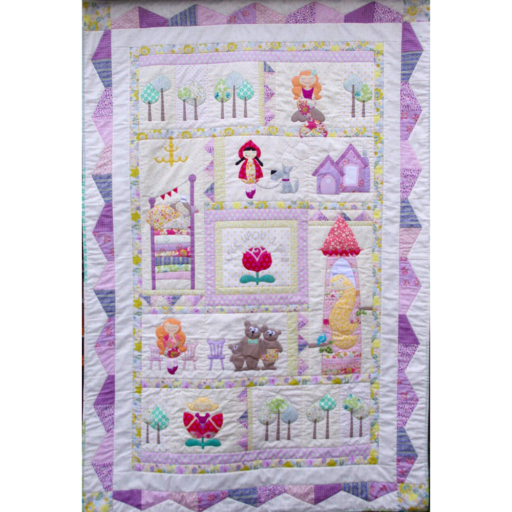 Bedtime Stories Applique Quilt Pattern By Claire Turpin Design Quilting Sewing DIY