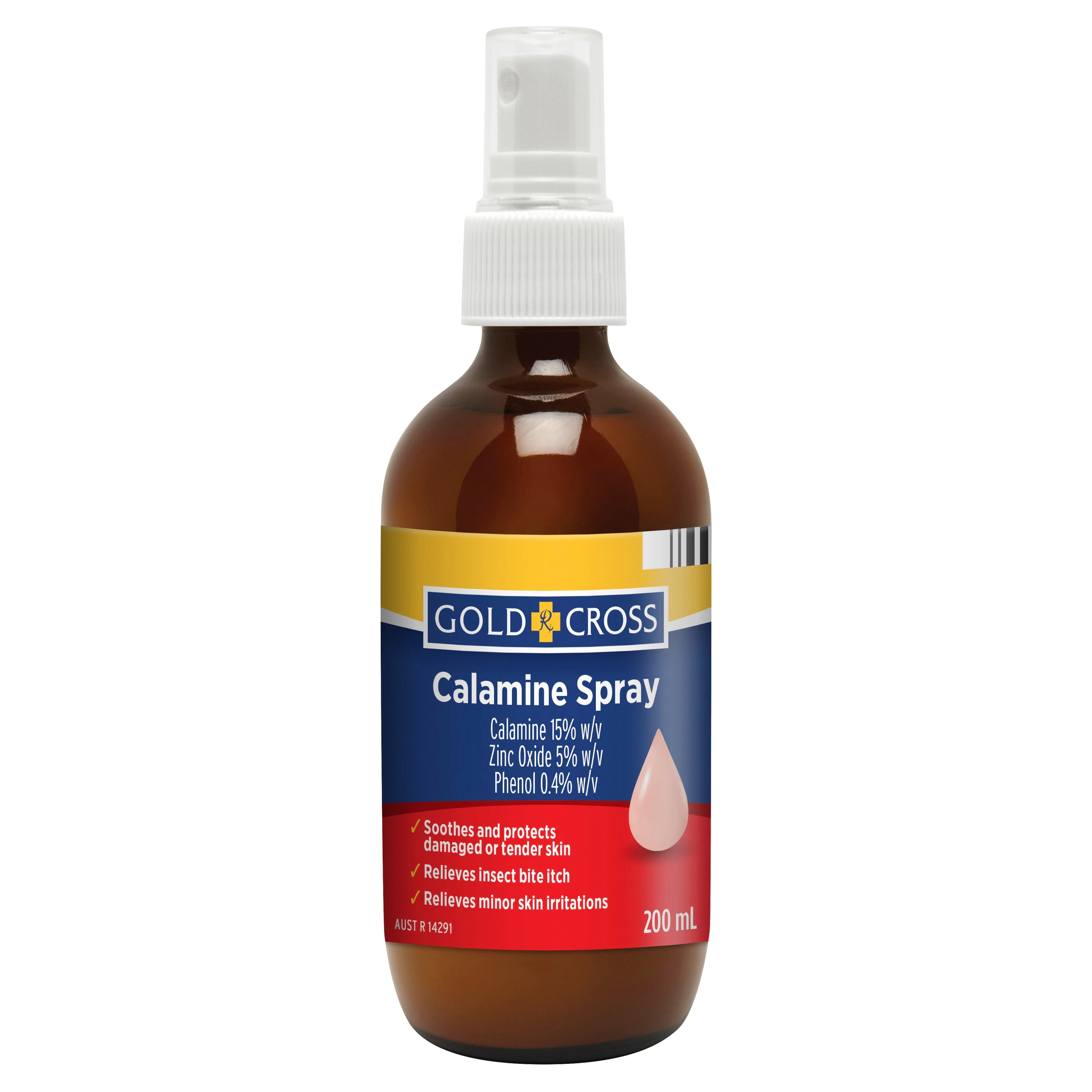 Gold Cross Calamine Lotion Spray 200ml