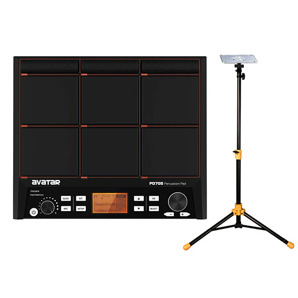 Avatar PD705 Electronic Percussion Pad & Stand