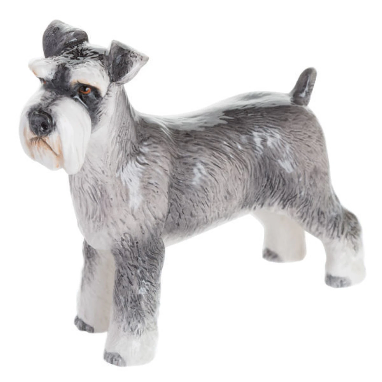 John Beswick Dog Schnauzer Standing Figurine