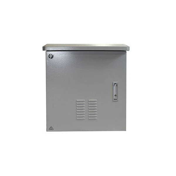 18Ru 600Mm Deep Grey Outdoor Wall Mount Ventilated Cabinet