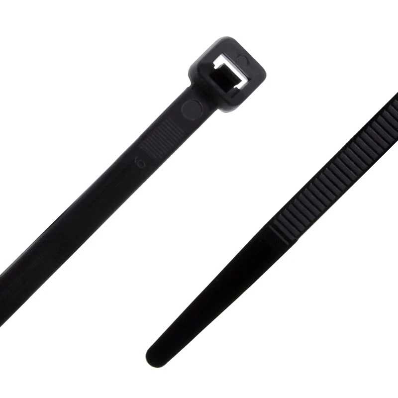 Ty It Nylon Cable Tie Black Uv Rated 300Mm Bag Of 100