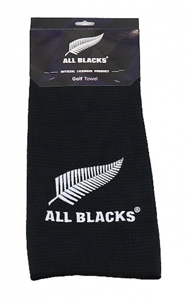 New Zealand All Blacks Rugby Union Golf Towel