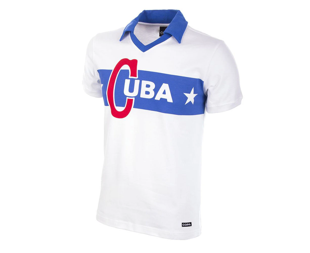 Cuba 1962 Castro Short Sleeve Retro Football Shirt