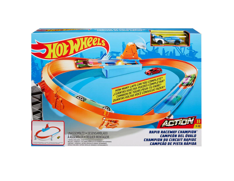 Hot Wheels Action Rapid Raceway Champion