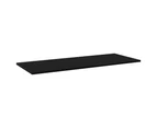 vidaXL Bookshelf Boards 4 pcs Black 100x40x1.5 cm Engineered Wood