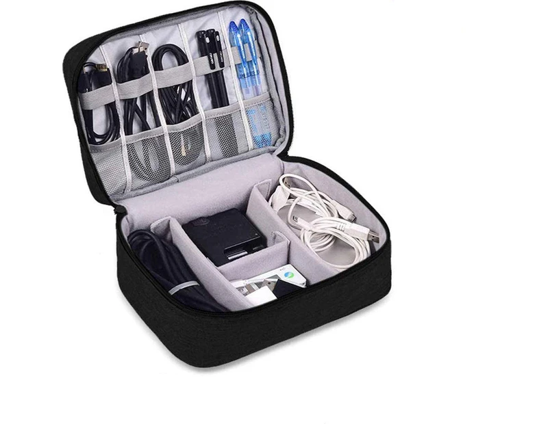 Portable Electronic Accessories Storage Bag Travel Cable Organiser