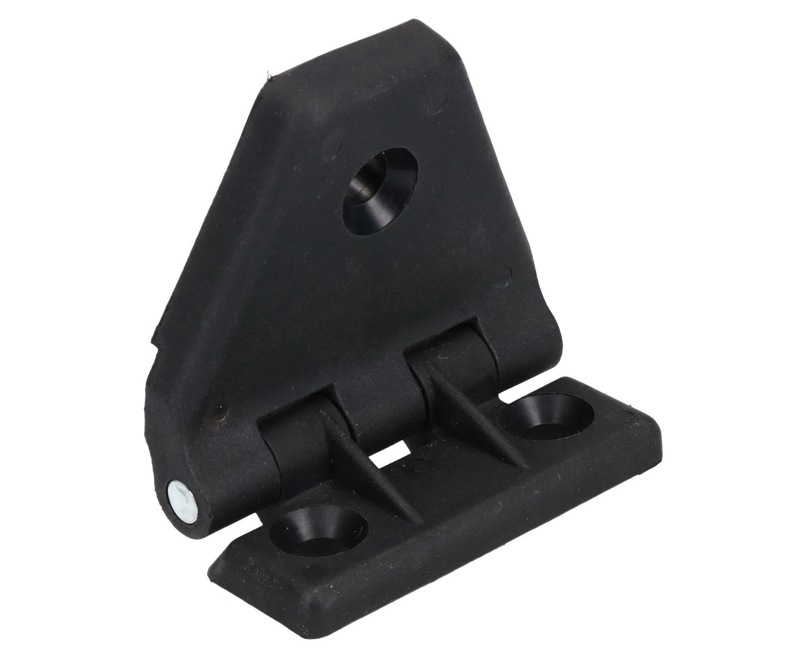 AB Tools Large Black Polymide Leaf Hinge Reinforced Plastic 80x100mm Italian Industrial