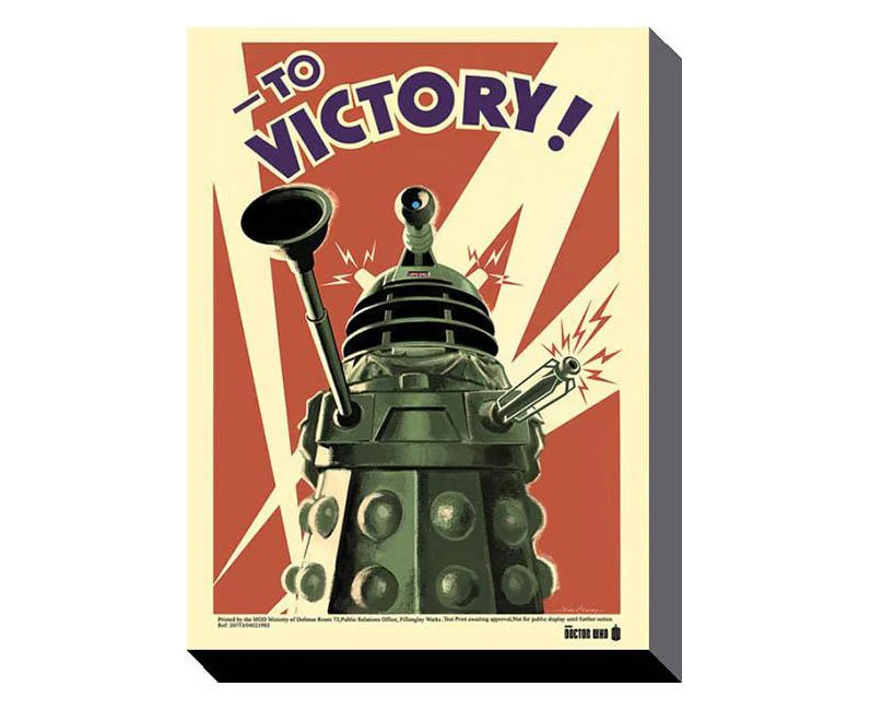 Doctor Who - Victory 60cm x 80cm Wall Art Canvas