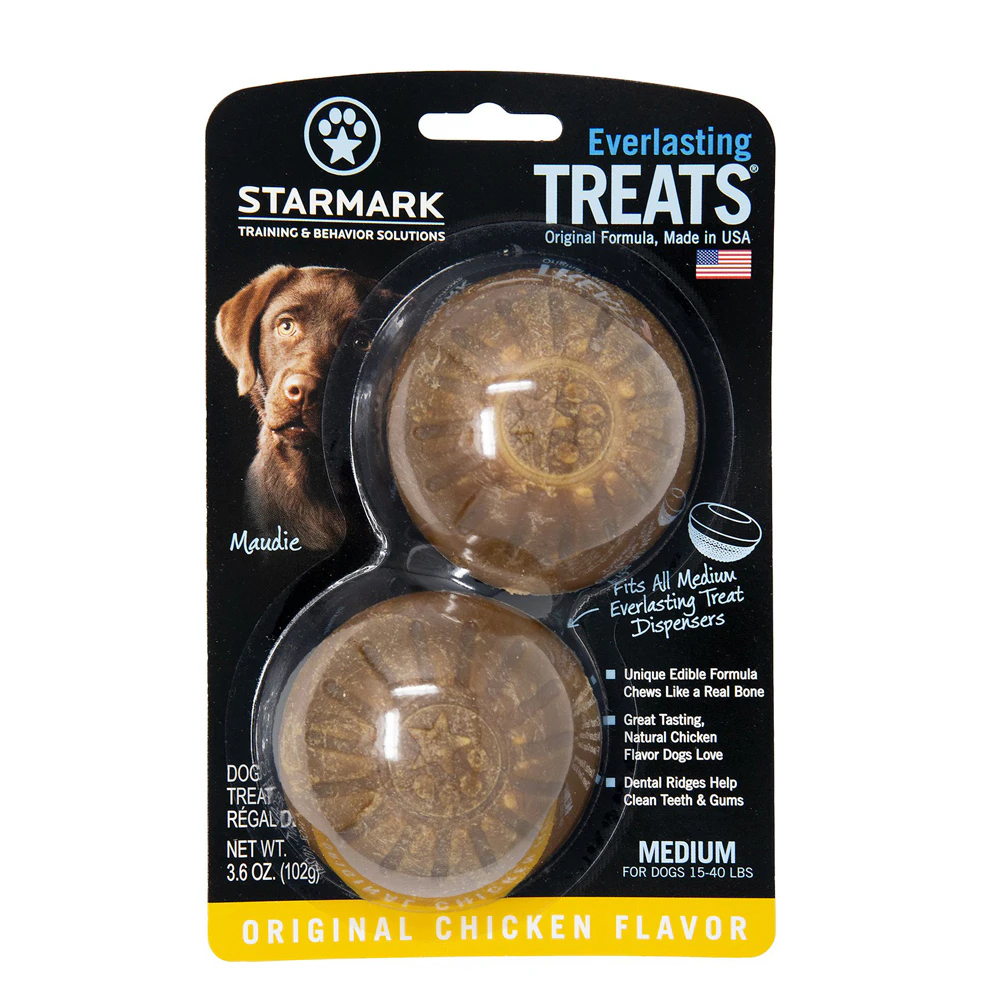 Starmark Everlasting Treats Dog Chew Treat Chicken Medium