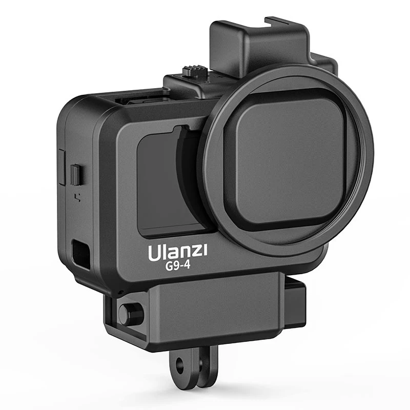 ULANZI G9-4 Plastic Vlog Cage for GoPro HERO9/HERO10/HERO11 Black/HERO12