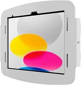 iPad 10.2" Space Enclosure Wall Mount White - 25.9 cm (10.2") Screen Support - 100 x 100