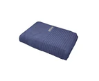 Bas Phillips Hayman Luxury Cotton Bath Sheet Indigo Blue