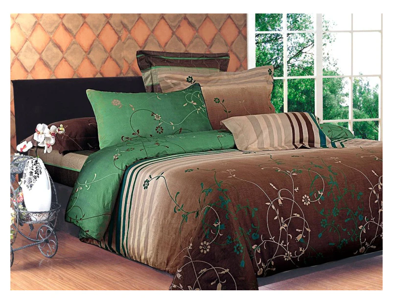 Lexton Quilt/Doona/Duvet Cover Set/Sheet Set/European Pillowcases/Cushion Covers(Double/Queen/King/Super King Size Bed)