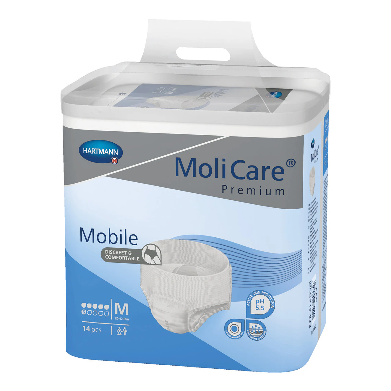 Molicare Premium Mobile 6 Drop Medium 14 Pack