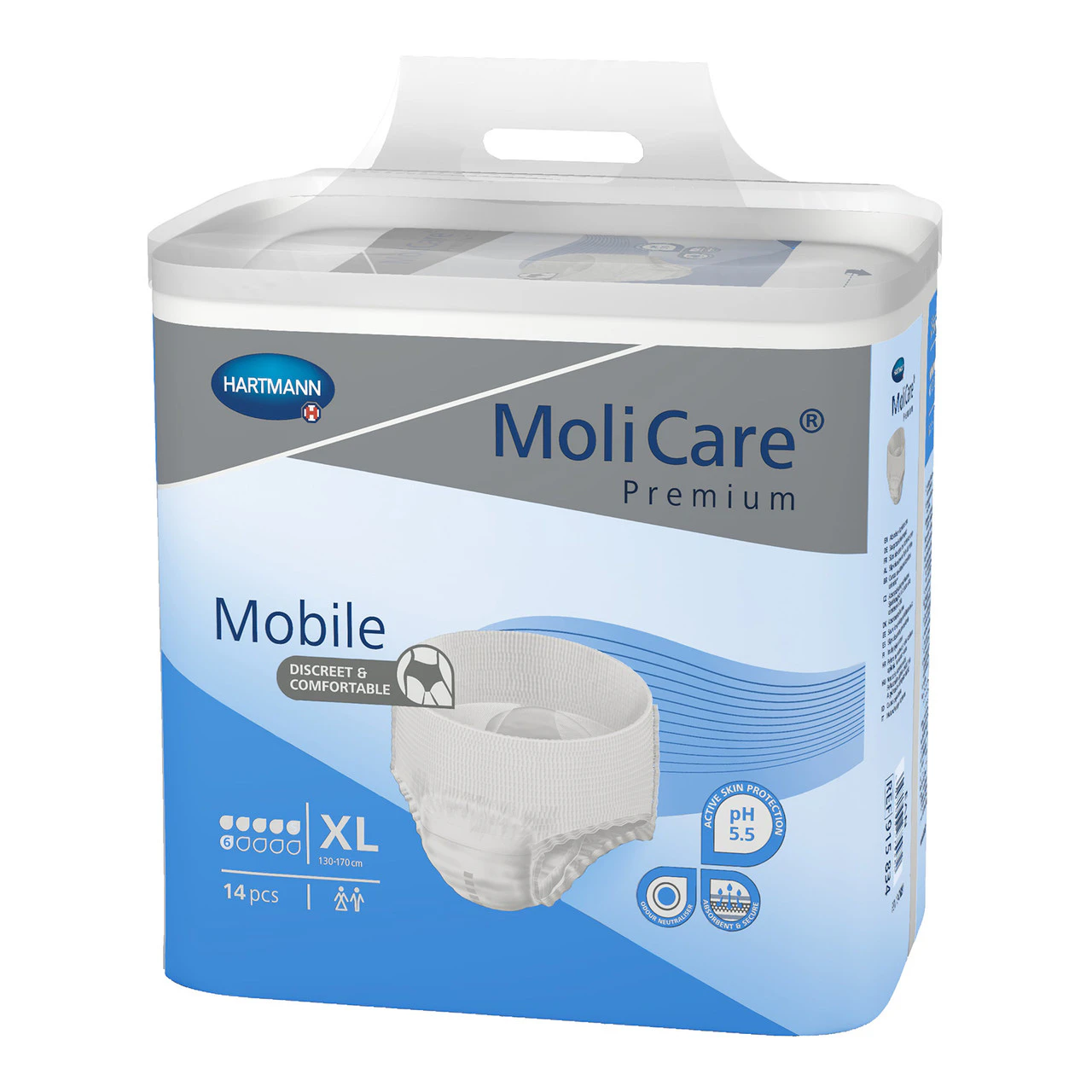 Molicare Premium Mobile 6 Drop Extra Large 14 Pack