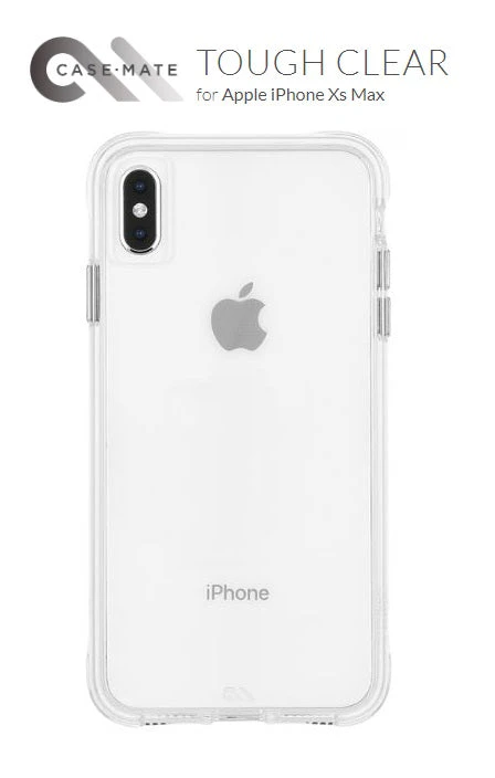 Casemate iPhone XS Max 6.5" Tough Clear Case - Clear CM037840 846127180214