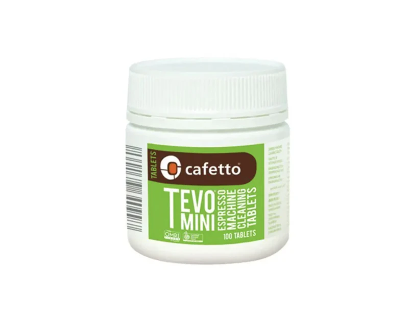 Cafetto Tevo Mini Organic Espresso Coffee Machine Group Cleaning Tablets : 100 Tablets