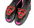 CyclingDeal Road Indoor Bike Women's Cycling Shoes with Look ARC Delta Compatible Cleats - Black