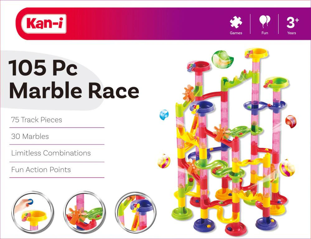 Kan-i 105Pcs Marble Race Set