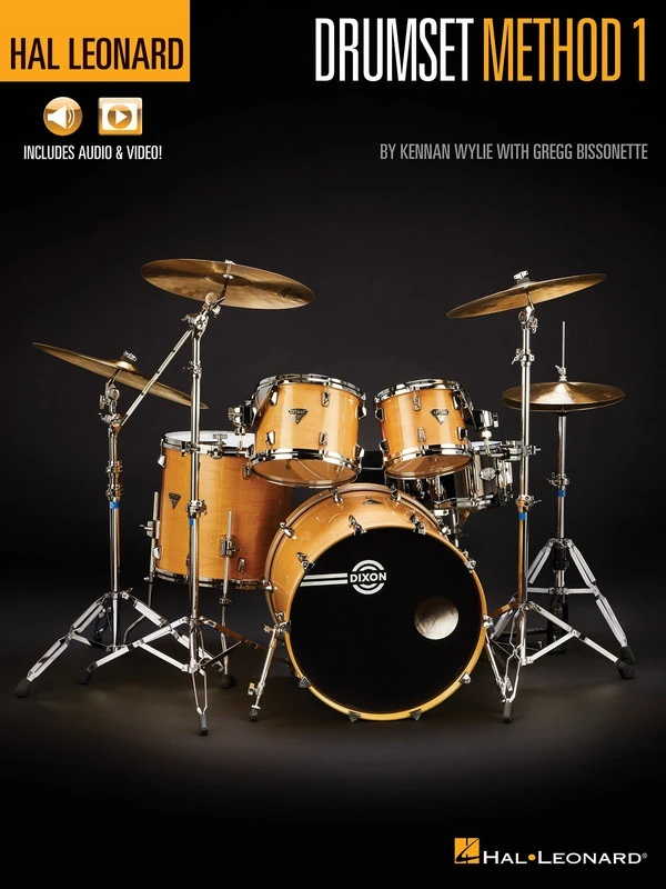 Hal Leonard Drumset Method Book 1 Book/Online Media (Softcover Book/Online Media)