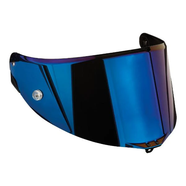 AGV Race Visor Scratch Res - Iridium Blue