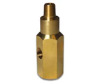 SAAS SGA230031 Adaptor Oil Pressure Gauge 1/8 NPT Brass T Piece Sender