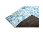 Mozaic Tiles Blue Designer Area Rug