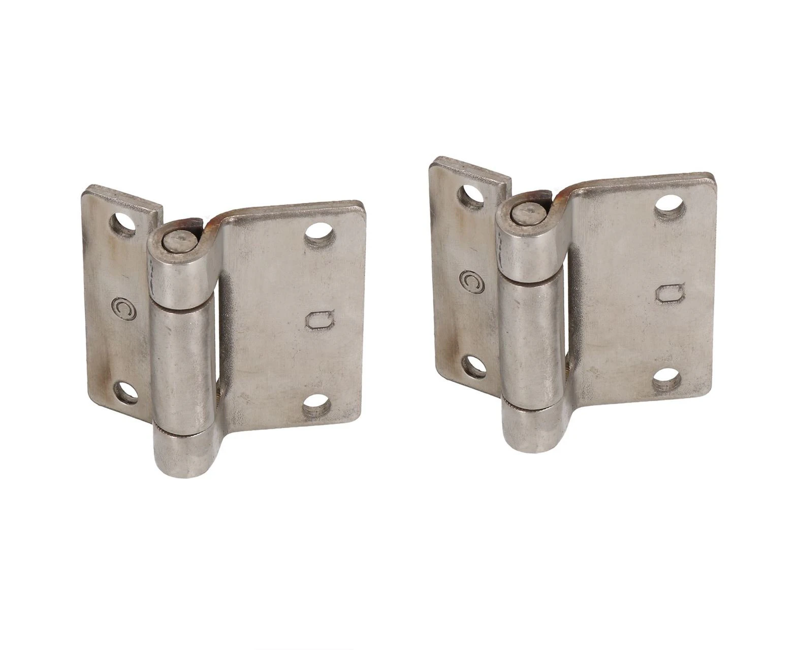 AB Tools Stainless Steel Hinge Heavy Duty 65x73mm Industrial Door Hatch Locker 2PK