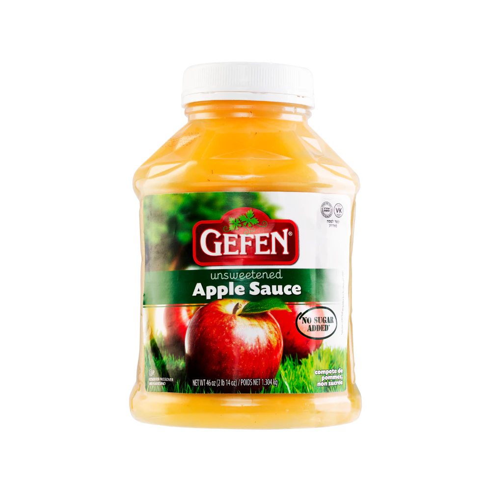 Gefen Natural Unsweetened Apple Sauce 1.3kg