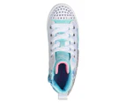 Skechers Girls' Twinkle Toes: Twi-Lites 2.0 Enchanted Unicorn Sneakers - Blue/Multi