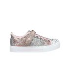 Skechers Girls' Twinkle Toes: Twinkle Sparks Sequin Flash Sneakers - Light Pink/Multi