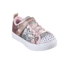 Skechers Girls' Twinkle Toes: Twinkle Sparks Sequin Flash Sneakers - Light Pink/Multi