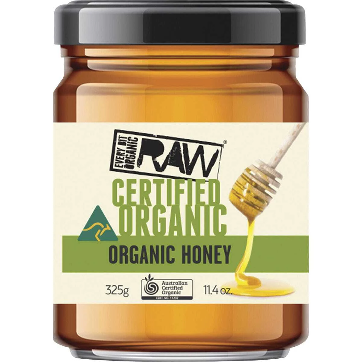 Organic Raw Honey 325g