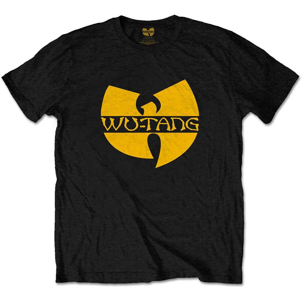 Wu-Tang Clan Kids T Shirt Classic Band Logo  Official  Ages 3-10 Yrs - Black