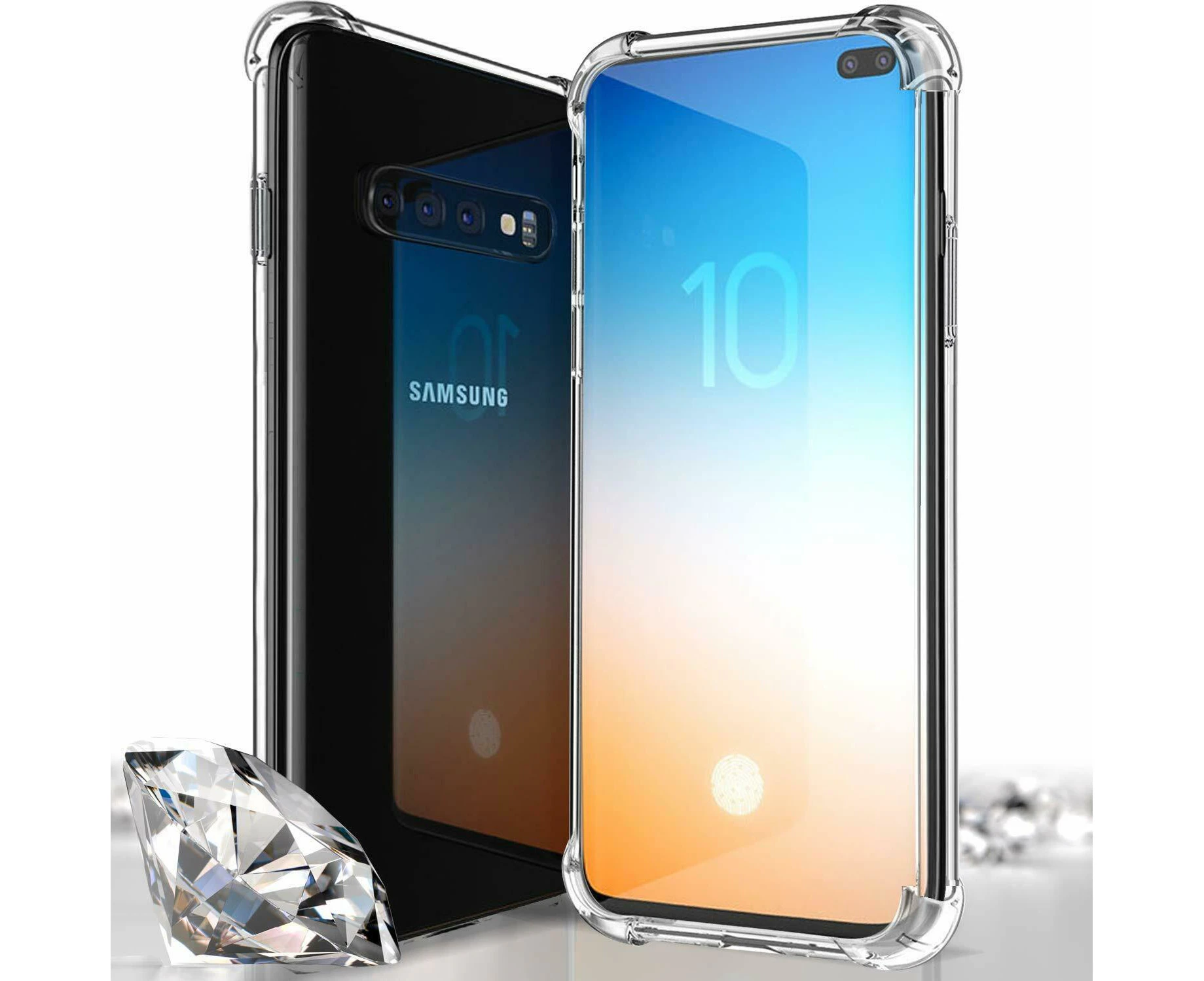 Samsung Galaxy S10 5G Liquid Crystal Shockproof Absorption TPU case cover